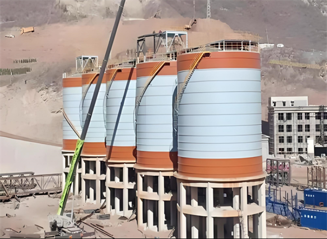 阜南高架钢板仓