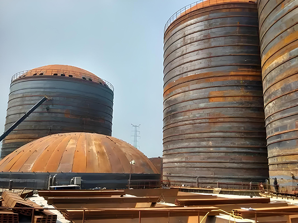 阜南焦粉钢板仓